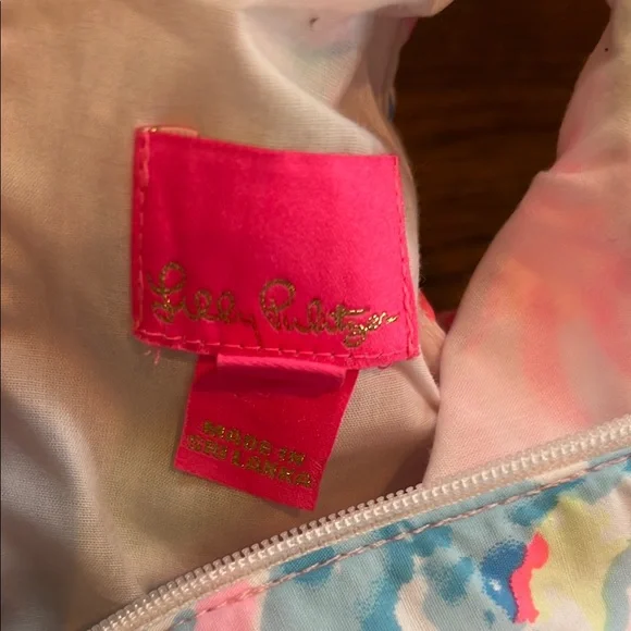 Lily Pulitzer Floral Baby Dress with Bloomers - Picture 3 of 5